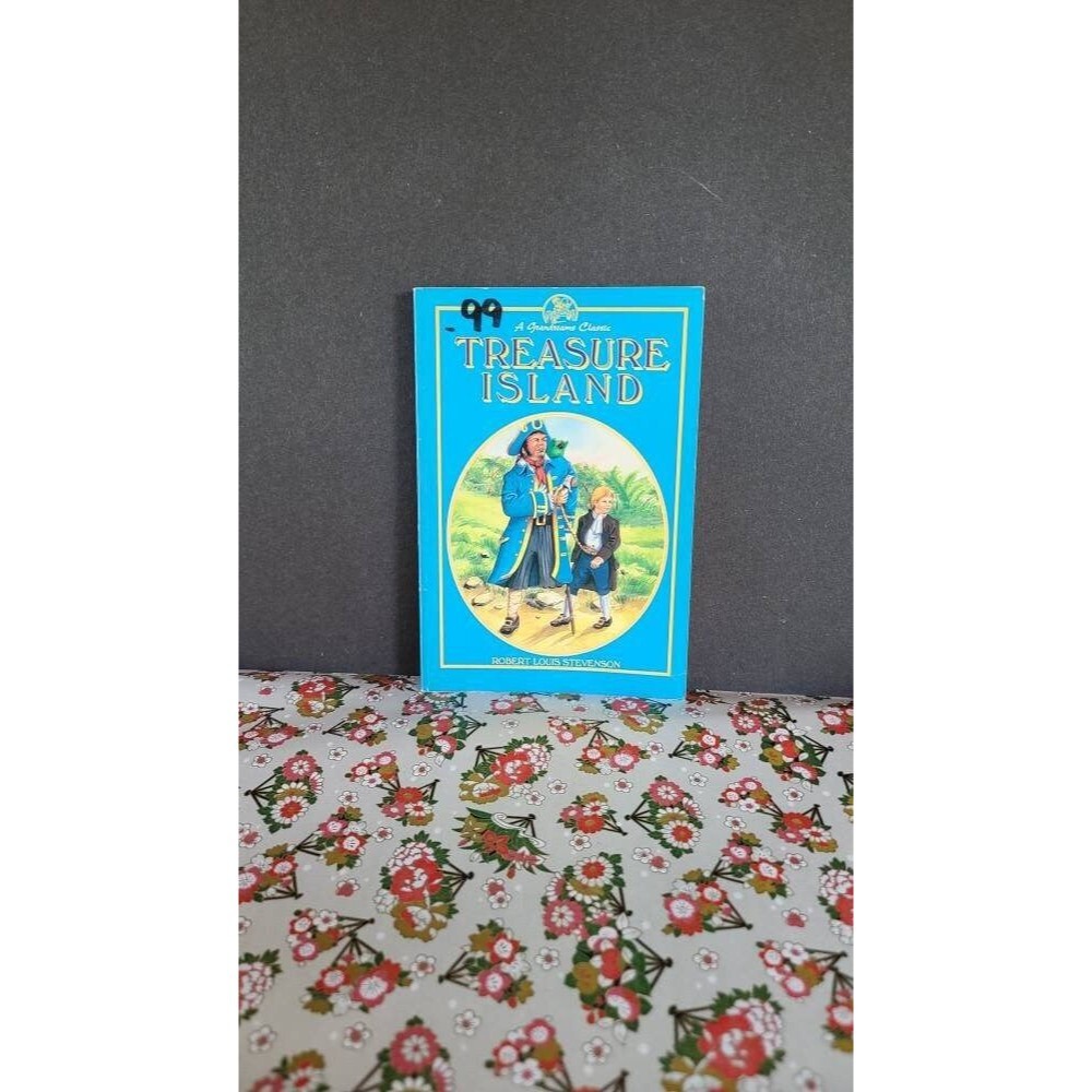 Vintage Treasure Island Book by Robert Louis Stevenson